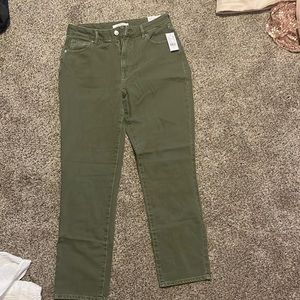 Army Green Pacsun Mom Jeans